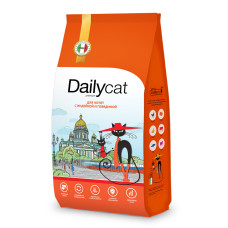 Dailycat casual - Корм для котят с индейкой и говядиной