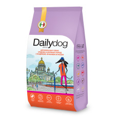 Dailydog casual - Корм для собак средних и крупных пород с индейкой, ягненком и рисом