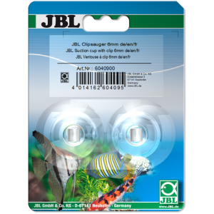 JBL Suction cup with clip - Резин.прозрачн.пРисоски для объектов диаметром 5-7 мм, 2 шт.