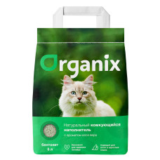 Organix - Комкующийся наполнитель с ароматом алоэ вера 5л