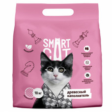 Smart Cat - Древесный наполнитель 10кг