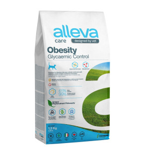Корм для кошек Обесити Контроль потребления глюкозы (ALLEVA CARE CAT ADULT OBESITY GLYCAEMIC CONTROL)