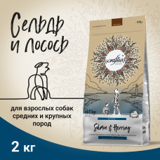 CRAFTIA NATURA - Корм для собак средних и крупных пород из лосося и сельди