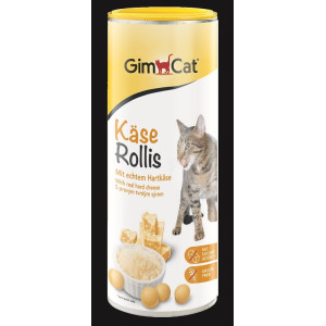 GimCat - Лакомство для кошек, сырные ролики (Kase Rollis)