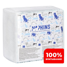 Napkins - Впитывающие пеленки для собак 60*90см, 10шт