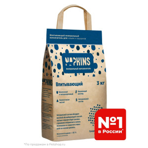 Napkins - Впитывающий наполнитель средняя фракция 12кг