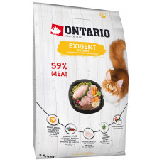 Ontario - Корм для особо требовательных кошек, с курицей (adult exigent)