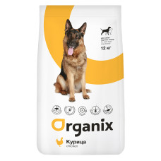 Organix - Корм для собак крупных пород, с курицей (adult dog large breed chicken)