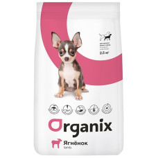 Organix - Корм для щенков малых пород, с ягненком (puppies small breeds lamb)