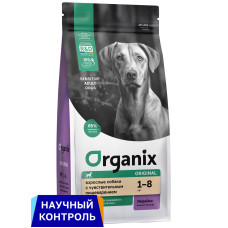 Organix - Корм для собак с чувствительным пищеварением, с индейкой (adult dog turkey) 