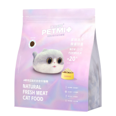PetMi - Корм для кошек с креветками, кусочками курицы и желтками (ADULT CAT SHRIMPS - PETMI & EGGS)