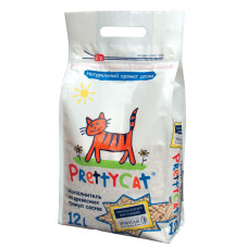 Pretty Cat - Древесный наполнитель (Wood Granules) 10кг