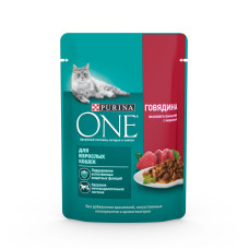 Purina Pro Plan - Паучи для кошек с говядиной