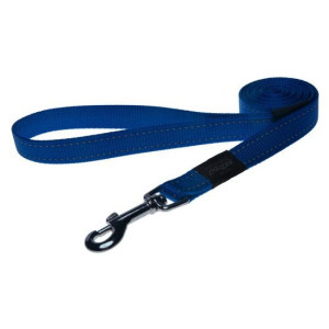 Поводок для собак "Utility", M, ширина 1,6 см, длина 1,4м, синий (FIXED LEAD)