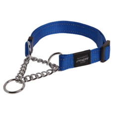 Rogz - Полуудавка строгая "Utility", М (26-40 см), ширина 1,6 см, синий (OBEDIENCE HALF CHECK COLLAR) HC11B