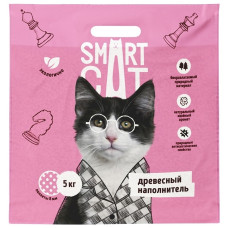 Smart Cat - Древесный наполнитель 5кг